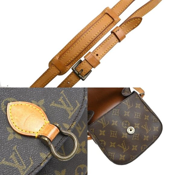LOUIS VUITTON Mini Saint Cloud Shoulder Bag Monogram Leather BN M51244 35KP298 - Picture 8 of 14